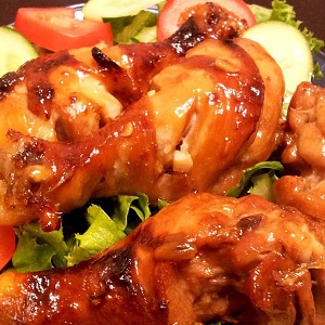 Đùi gà rim mật ong tuyệt vời 